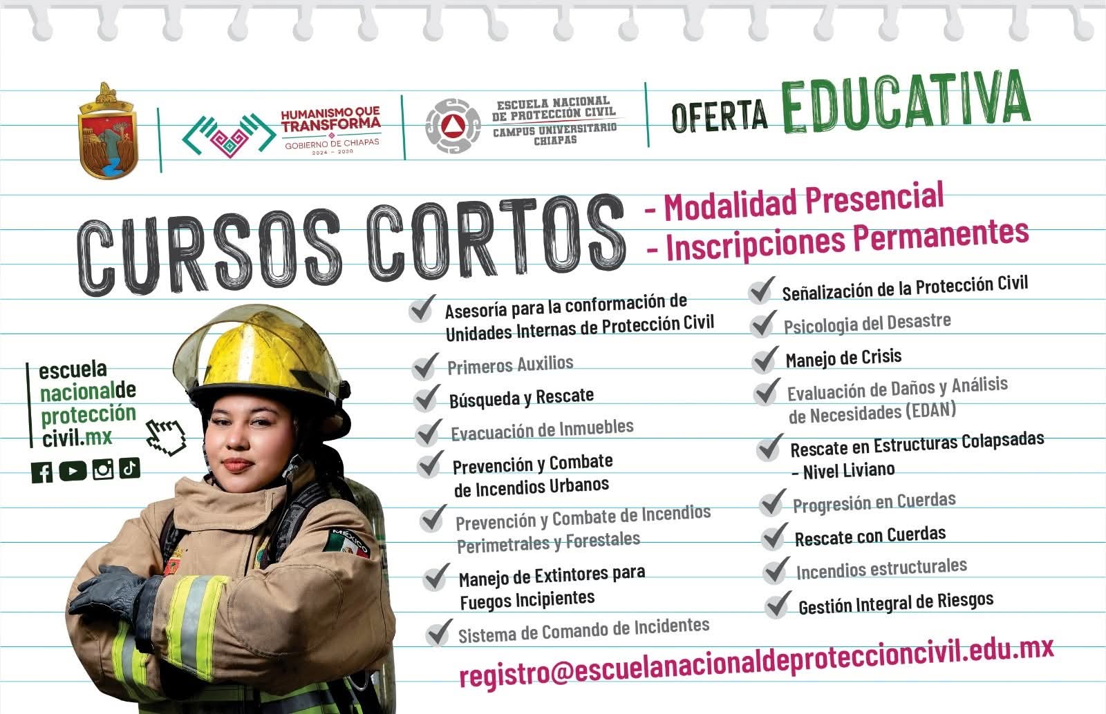 Cursos cortos