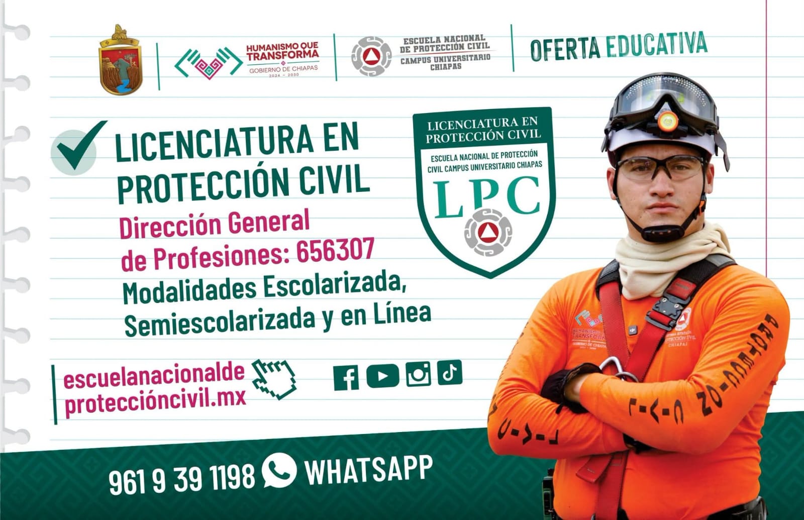 Licenciatura en Protección Civil